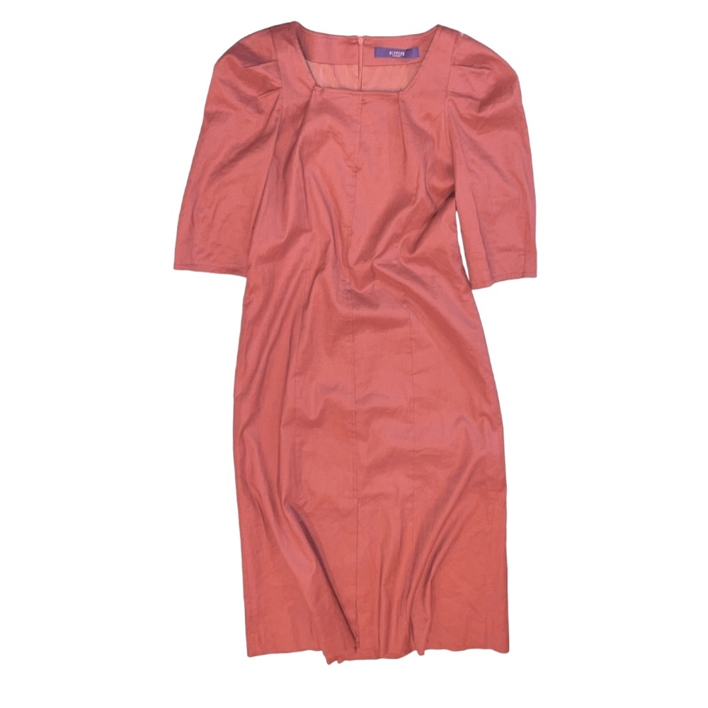 BLUPEPE Premium Puff-Sleeve Maxi Dress